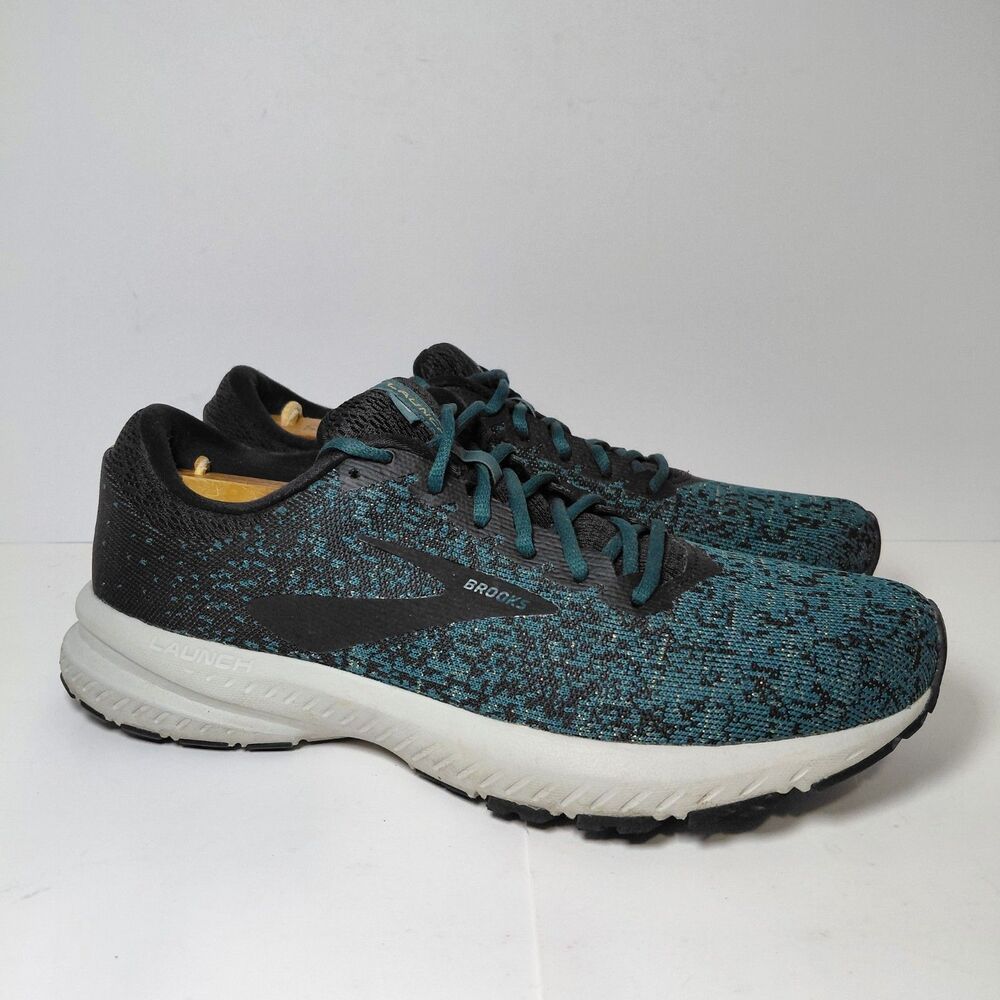 Brooks Launch 6 1202851B033 Running Shoe - Women's Size 9.5 B - Black/Dark Green